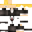 Minecraft skin texture, 64x64 pixels