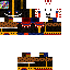 Minecraft skin texture, 64x64 pixels