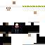 Minecraft skin texture, 64x64 pixels