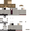 Minecraft skin texture, 64x64 pixels
