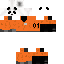 Minecraft skin texture, 64x64 pixels