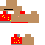 Minecraft skin texture, 64x64 pixels