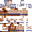Minecraft skin texture, 64x64 pixels