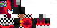 Minecraft skin texture, 64x32 legacy pixels
