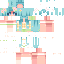 Minecraft skin texture, 64x64 pixels