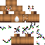 Minecraft skin texture, 64x64 pixels