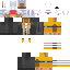 Minecraft skin texture, 64x64 pixels