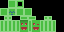 Minecraft skin texture, 64x32 legacy pixels