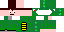 Minecraft skin texture, 64x32 legacy pixels