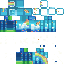 Minecraft skin texture, 64x64 pixels