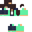 Minecraft skin texture, 64x64 pixels