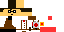 Minecraft skin texture, 64x32 legacy pixels