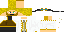 Minecraft skin texture, 64x32 legacy pixels