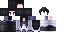 Minecraft skin texture, 64x32 legacy pixels