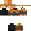Minecraft skin texture, 64x64 pixels