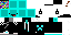 Minecraft skin texture, 64x32 legacy pixels