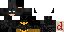 Minecraft skin texture, 64x32 legacy pixels