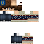 Minecraft skin texture, 64x64 pixels