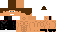 Minecraft skin texture, 64x32 legacy pixels