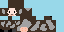 Minecraft skin texture, 64x32 legacy pixels
