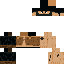 Minecraft skin texture, 64x64 pixels