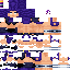 Minecraft skin texture, 64x64 pixels