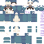 Minecraft skin texture, 64x64 pixels