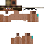 Minecraft skin texture, 64x64 pixels