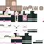 Minecraft skin texture, 64x64 pixels
