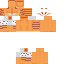 Minecraft skin texture, 64x64 pixels