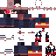 Minecraft skin texture, 64x64 pixels