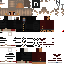Minecraft skin texture, 64x64 pixels