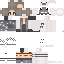 Minecraft skin texture, 64x64 pixels