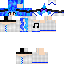 Minecraft skin texture, 64x64 pixels