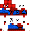 Minecraft skin texture, 64x64 pixels