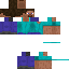 Minecraft skin texture, 64x64 pixels