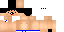 Minecraft skin texture, 64x32 legacy pixels