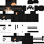 Minecraft skin texture, 64x64 pixels