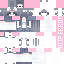 Minecraft skin texture, 64x64 pixels