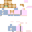 Minecraft skin texture, 64x64 pixels