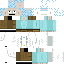 Minecraft skin texture, 64x64 pixels