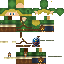 Minecraft skin texture, 64x64 pixels