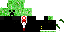 Minecraft skin texture, 64x32 legacy pixels