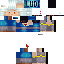 Minecraft skin texture, 64x64 pixels