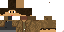 Minecraft skin texture, 64x32 legacy pixels