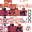 Minecraft skin texture, 64x64 pixels