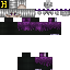 Minecraft skin texture, 64x64 pixels