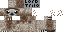 Minecraft skin texture, 64x32 legacy pixels