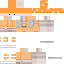 Minecraft skin texture, 64x64 pixels