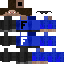 Minecraft skin texture, 64x64 pixels